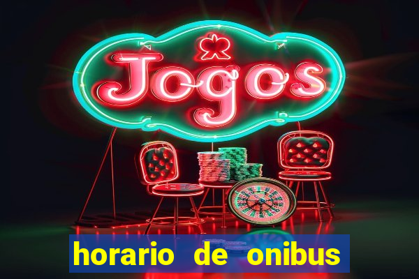 horario de onibus joinville vila nova via walmor harger